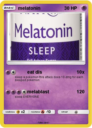 Pokemon melatonin