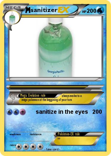 Pokemon sanitizer