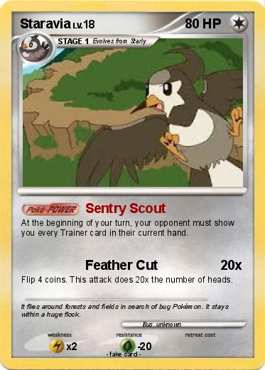 Pokemon Staravia