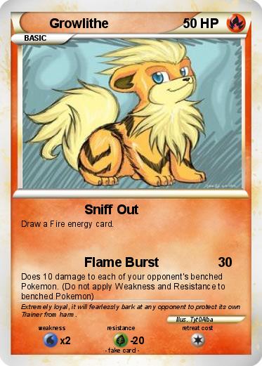 Pokemon Growlithe