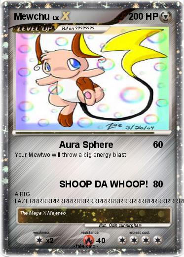 Pokemon Mewchu