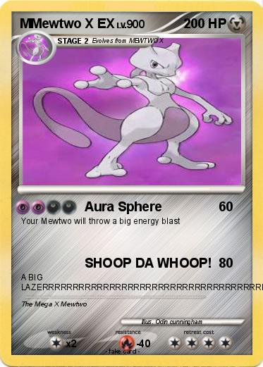Pokemon MMewtwo X EX
