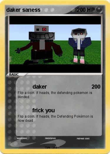 Pokemon daker saness