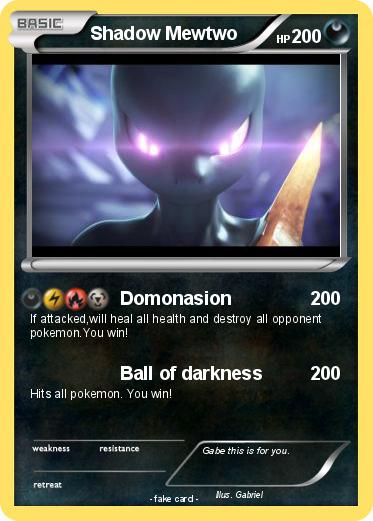 Pokemon Shadow Mewtwo