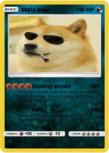 Pokemon Mafia doge