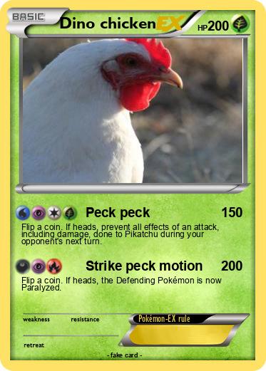 Pokemon Dino chicken