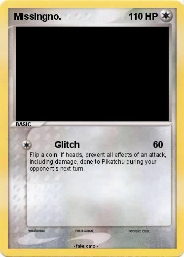 Pokemon Missingno.