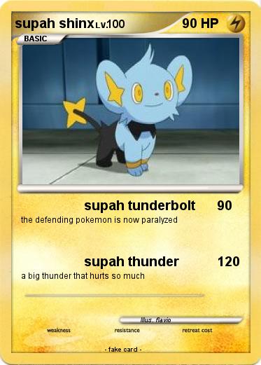 Pokemon supah shinx