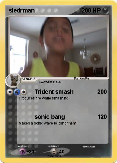 Pokemon sledrman