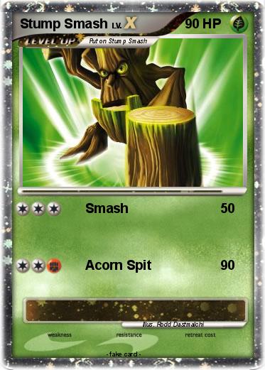 Pokemon Stump Smash