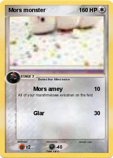 Pokemon Mors monster