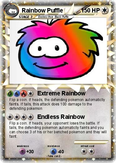Pokemon Rainbow Puffle
