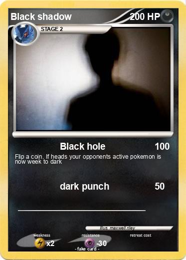 Pokemon Black shadow