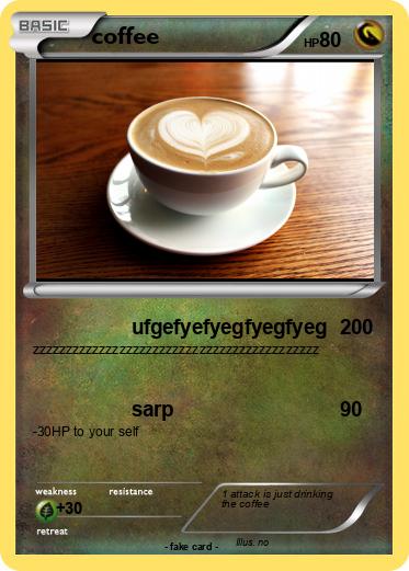 Pokemon coffee