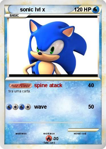 Pokemon sonic lvl x