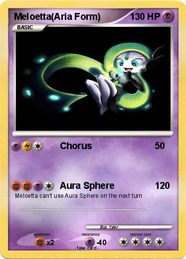 Pokemon Meloetta(Aria Form)