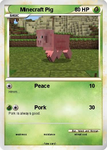 Pokemon Minecraft Pig