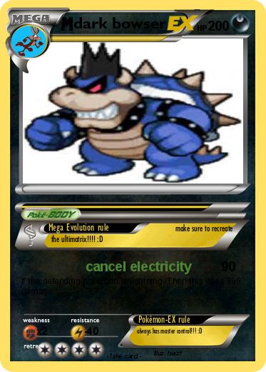 Pokemon dark bowser