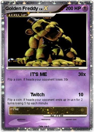 Pokemon Golden Freddy