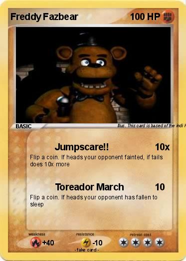 Pokemon Freddy Fazbear