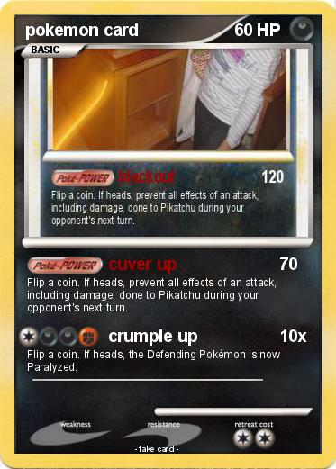 Pokemon pokemon card