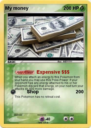Pokemon My money