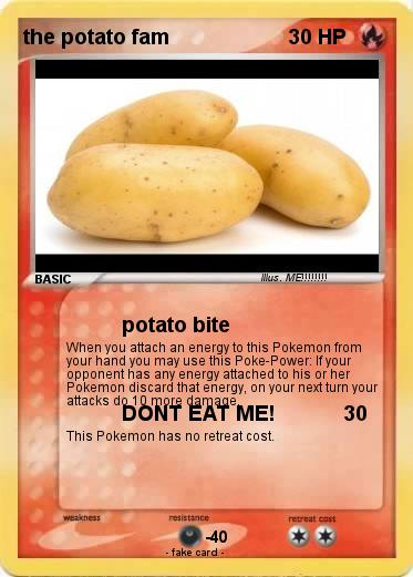 Pokemon the potato fam