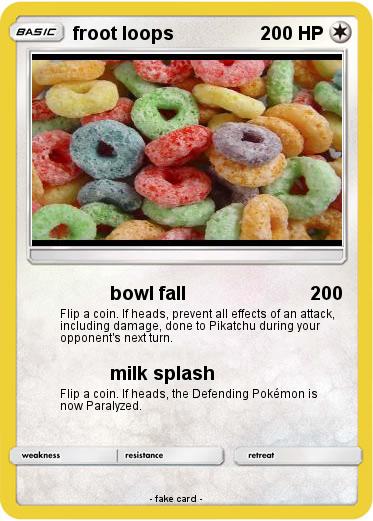 Pokemon froot loops