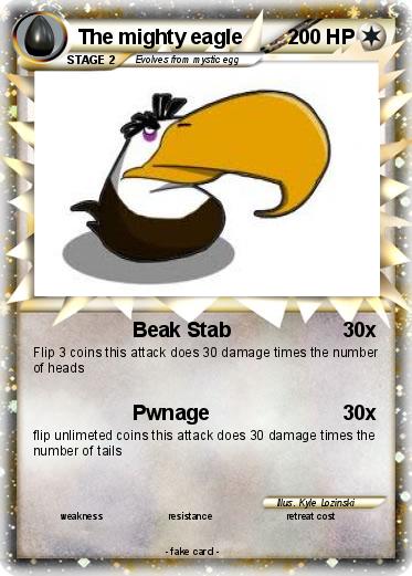 Pokemon The mighty eagle