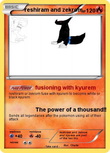 Pokemon reshiram and zekrom