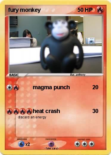 Pokemon fury monkey