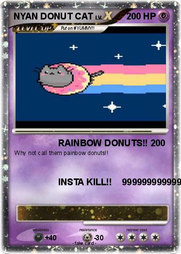 Pokemon NYAN DONUT CAT