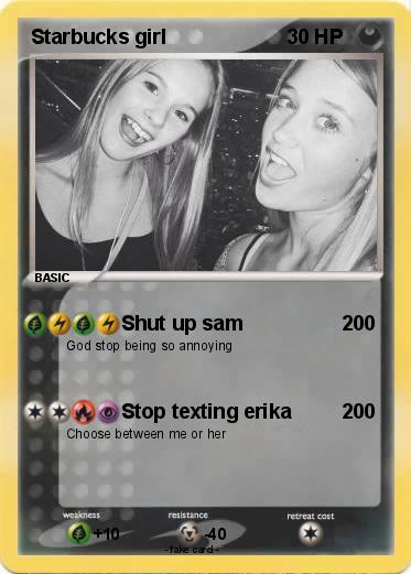 Pokemon Starbucks girl