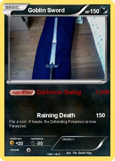 Pokemon Goblin Sword