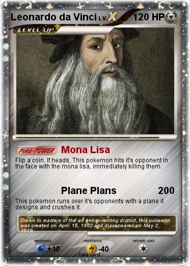 Pokemon Leonardo da Vinci