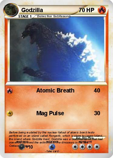Pokemon Godzilla