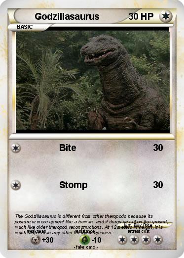 Pokemon Godzillasaurus