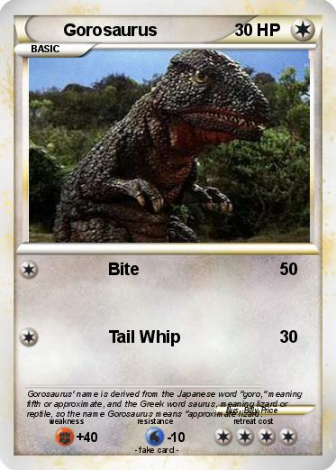Pokemon Gorosaurus