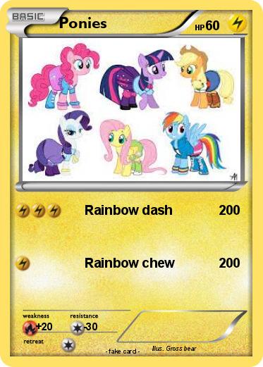 Pokemon Ponies