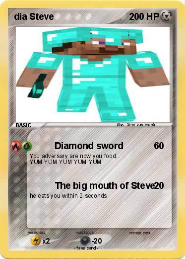 Pokemon dia Steve