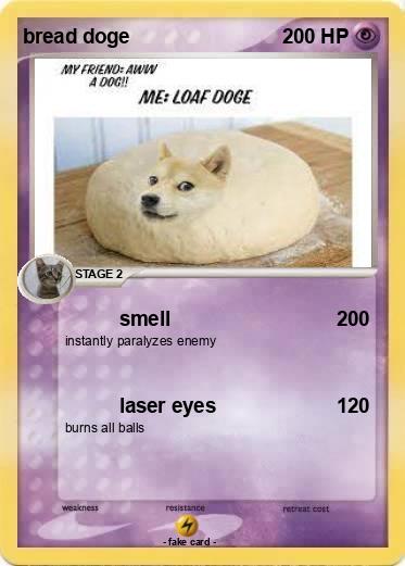 Pokemon bread doge