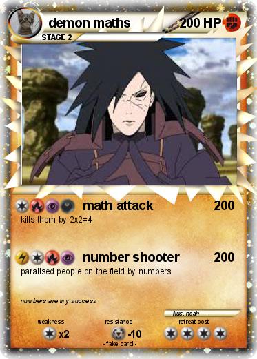 Pokemon demon maths