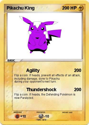 Pokemon Pikachu King