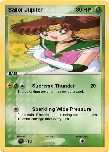 Pokemon Sailor Jupiter