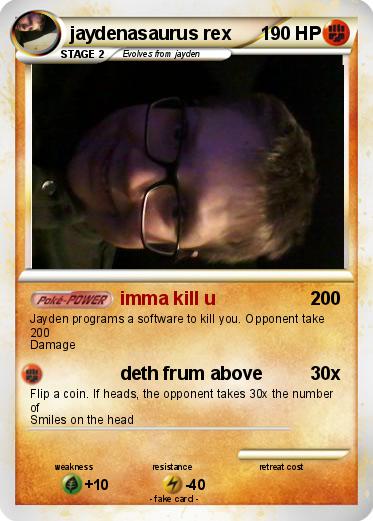 Pokemon jaydenasaurus rex