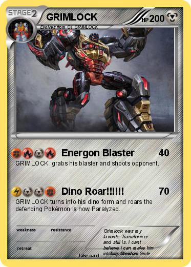 Pokemon GRIMLOCK