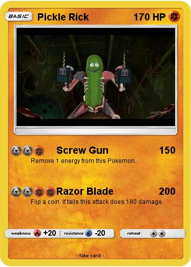 Pokemon Pickle Rick