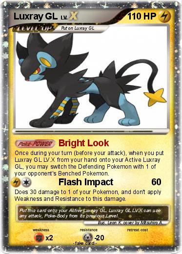 Pokemon Luxray GL