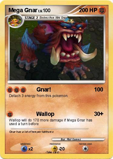 Pokemon Mega Gnar