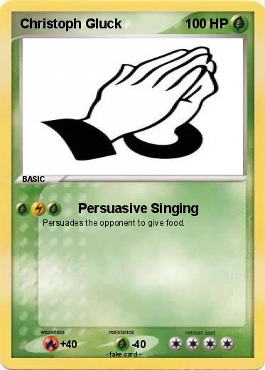 Pokemon Christoph Gluck